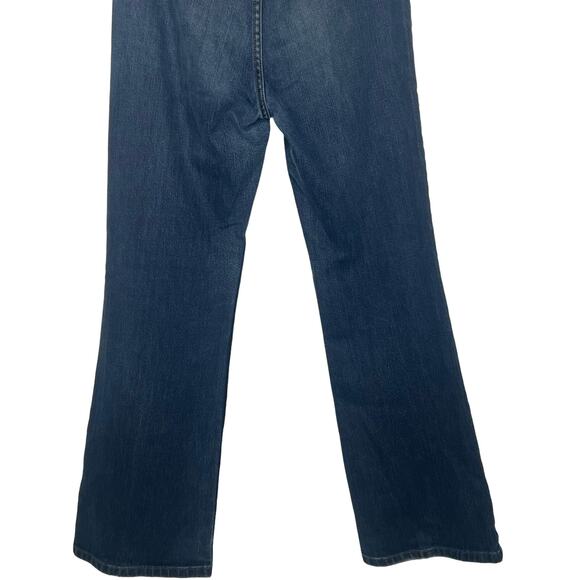 J. CREW Mid-Rise Stretch Bootcut Ankle Jeans No Back Pocket Stretch Denim size 8 - Picture 8 of 8